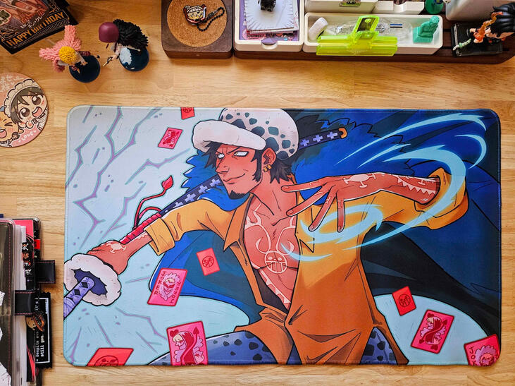trafalgar law desk mat