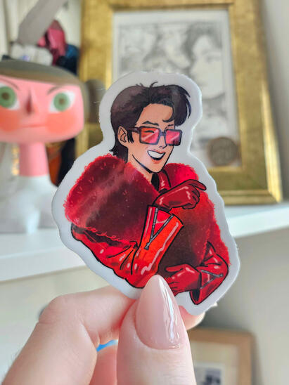 holographic j-hope sticker